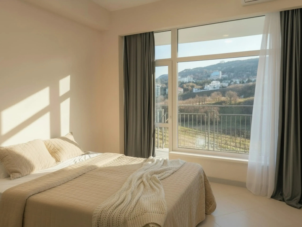 Фотография квартиры Апартаменты Двухкомнатный у Моря для Семьи