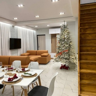 Фотография Коттеджа Частный дом Современный большой дом с баней