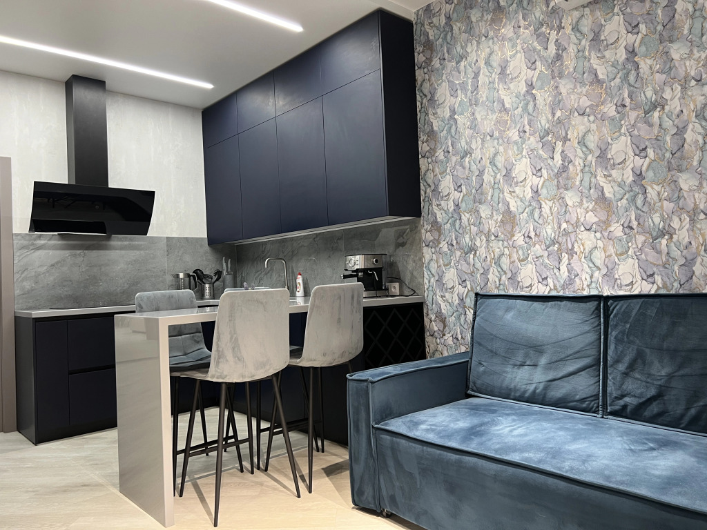 Фотография квартиры Апартаменты UzorApart просторная квартира с видом на море