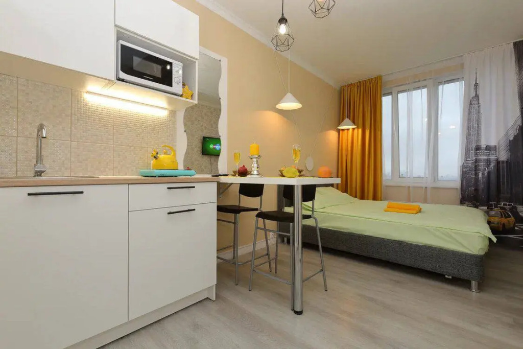 Фотография квартиры Квартира студия Malina Apartment рядом Крокус Экспо