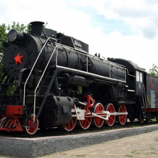 Фотография памятника Паровоз-памятник л-0552