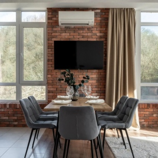 Фотография квартиры Просторная стильная квартира с видом на горы. Кватро 43