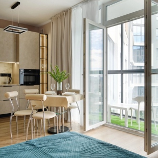 Фотография квартиры Апартаменты Уютные Aпартaмeнты RentРlаzа на 19 этажe