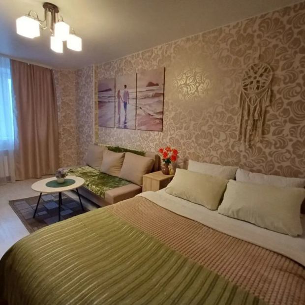 Фотографии квартиры 
            Апартаменты на Гагарина 82а до 4 Чел Пятница Сеть Посуточных Квартир