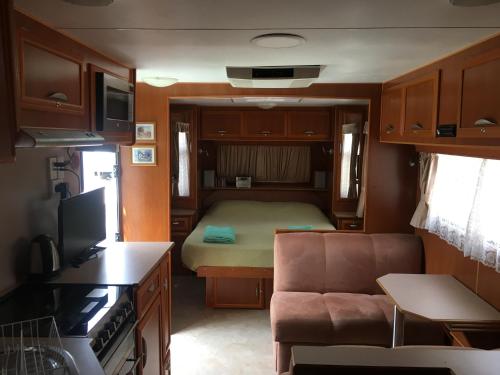 Фотография кемпинга luxury caravan