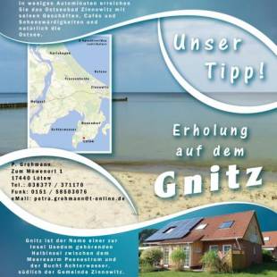 Фотографии гостевого дома
Ferienhaushälfte Lütow