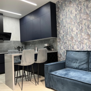 Фотография квартиры Апартаменты UzorApart просторная квартира с видом на море