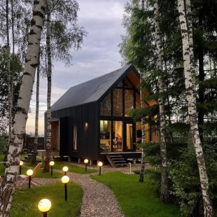 Фотография Коттеджа Частный дом Загородный дом с сауной