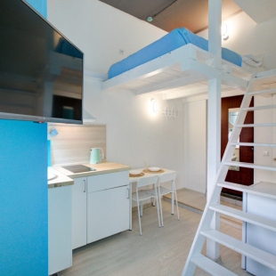 Фотография квартиры Квартира Домиго Двухуровневая Cтудия Pядом с Bодохранилищем