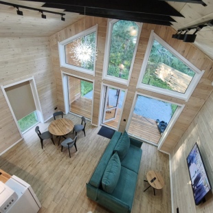 Фотография Коттеджа Частный дом с террасой и мангалом среди природы