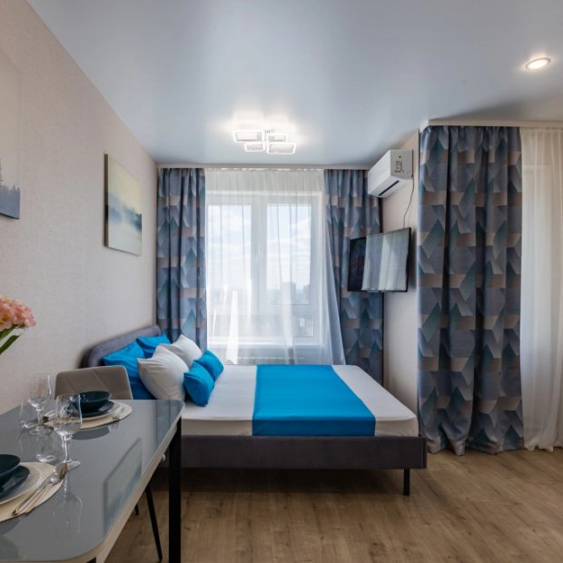 Фотографии квартиры 
            Апартаменты Сутки Уфа на Кустарной 19 117