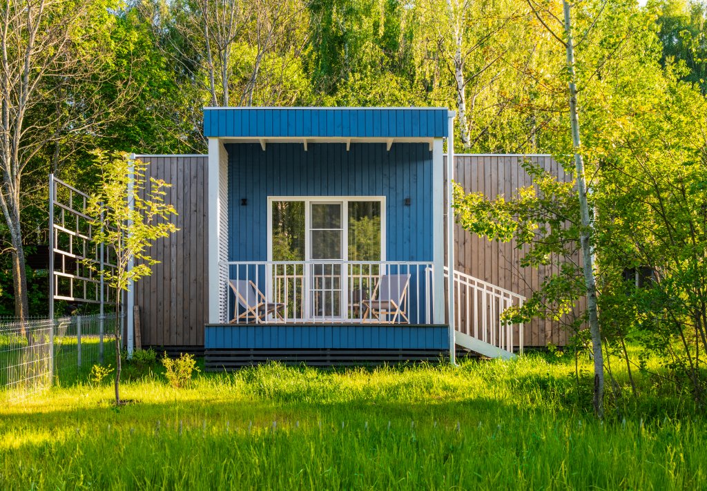 Фотография Коттеджа Шале 50 м² на участке 10 соток