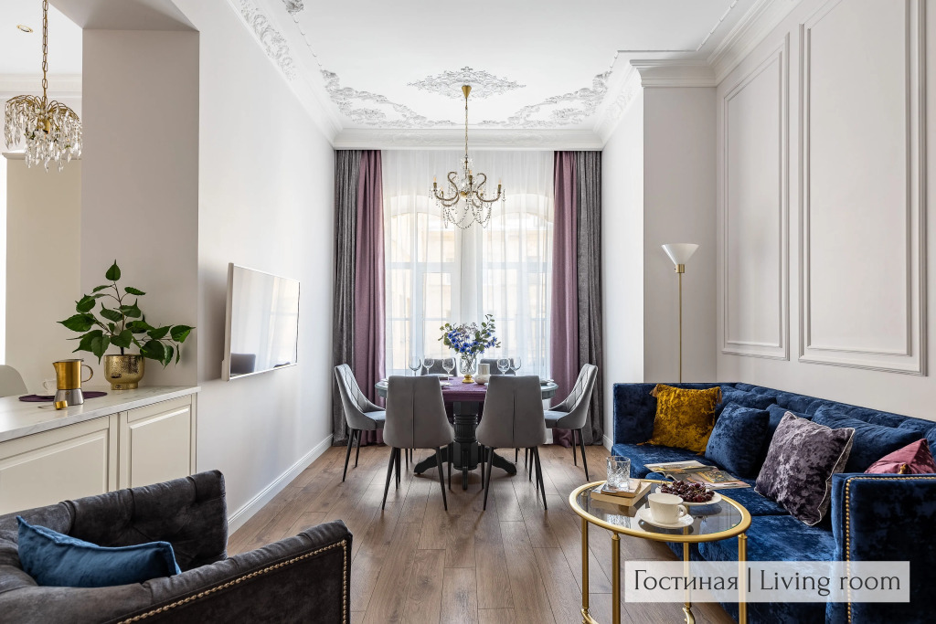Фотография квартиры Апартаменты Minin Apartments Винтажные 120 кв.м.