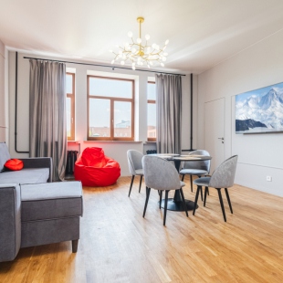 Фотография квартиры Квартира трёхкомнатная с джакузи в Историческом центре