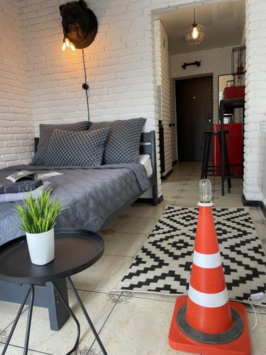 Фотографии квартиры 
            Апартаменты Арт Студия Бульдог Центр