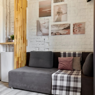 Фотография квартиры Апартаменты Rush in Aparts в Центре Казани Двухуровневые с Мини-кухней Своя Парковка