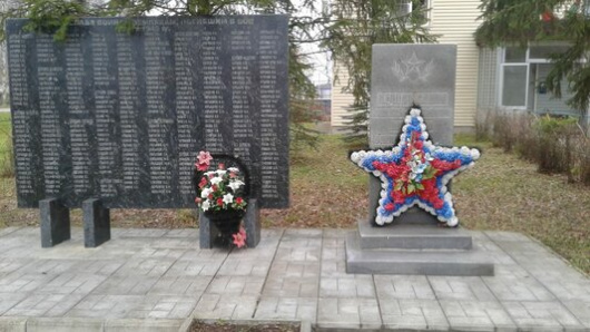 Фотографии памятника 
            Памятник Воинам-землякам, погибшим на фронтах Великой Отечественной войны