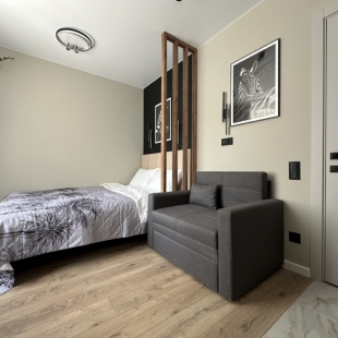 Фотография квартиры Апартаменты Атмосфера Черно белая