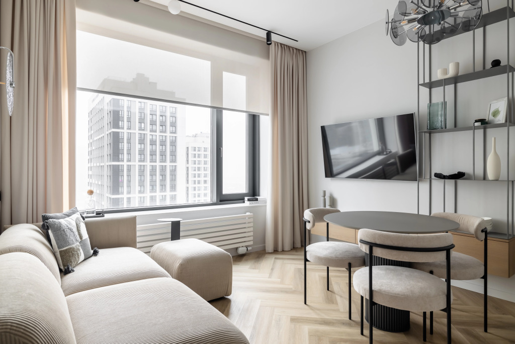 Фотография квартиры Апартаменты Calm Flatport около Москва-Сити