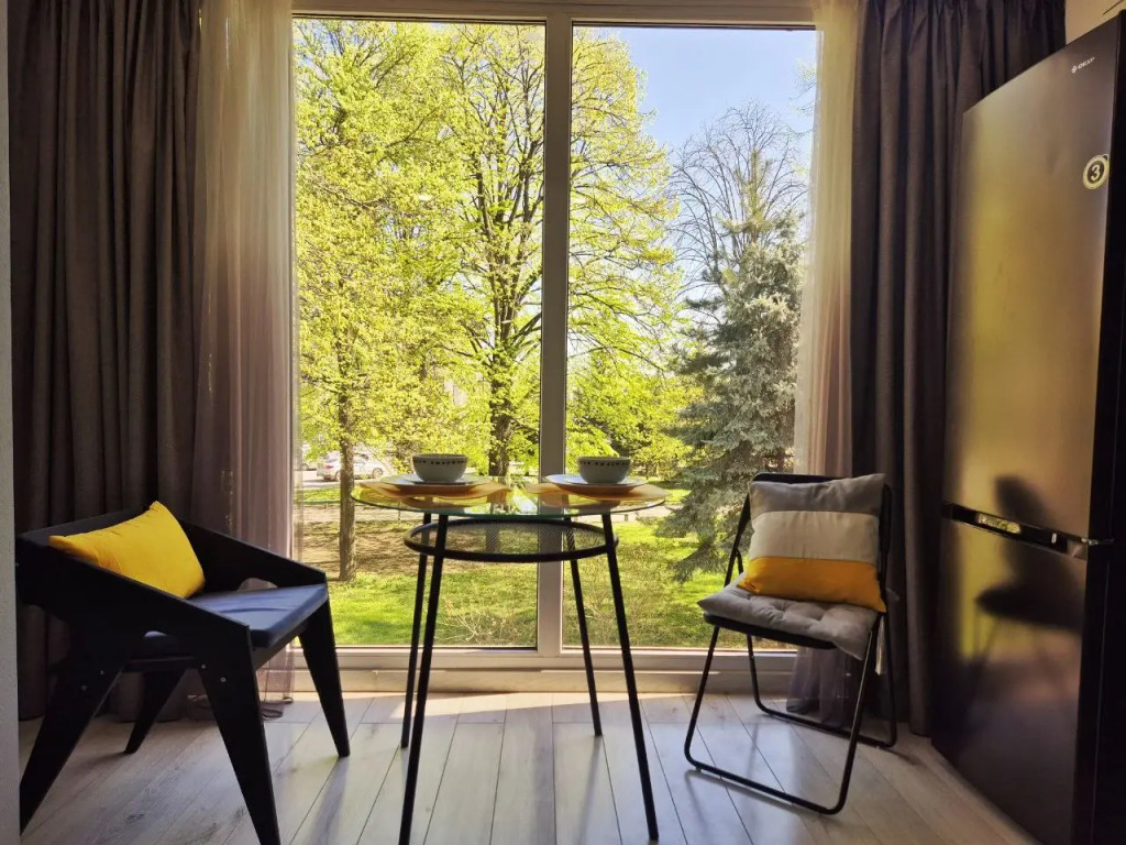 Фотография квартиры Квартира однокомнатная с панорамным видом на сквер