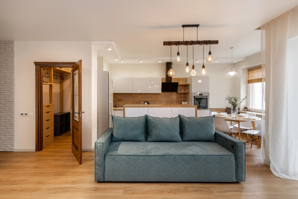 Фотография квартиры Апартаменты двухкомнатные рядом с метро и ТЦ Dana Mall