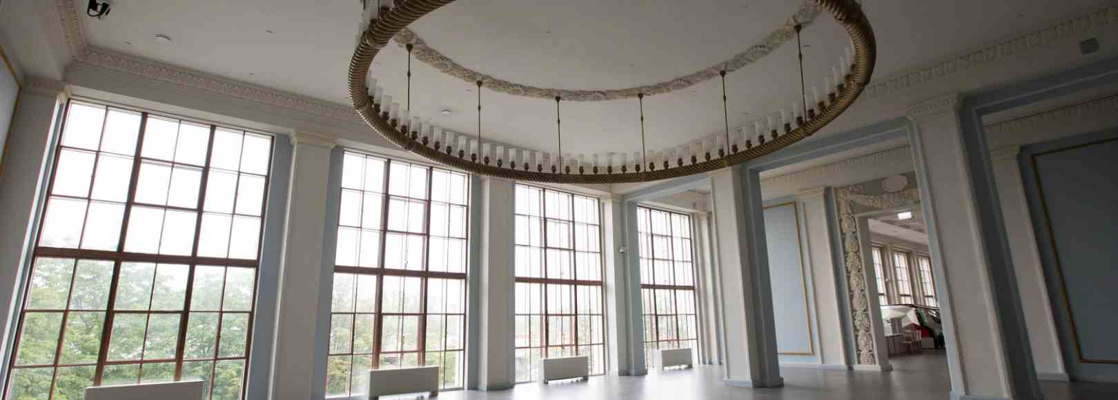 Фотография банкетного зала ВДНХ Павильон № 34 Космонавтика и авиация Фуршетный зал