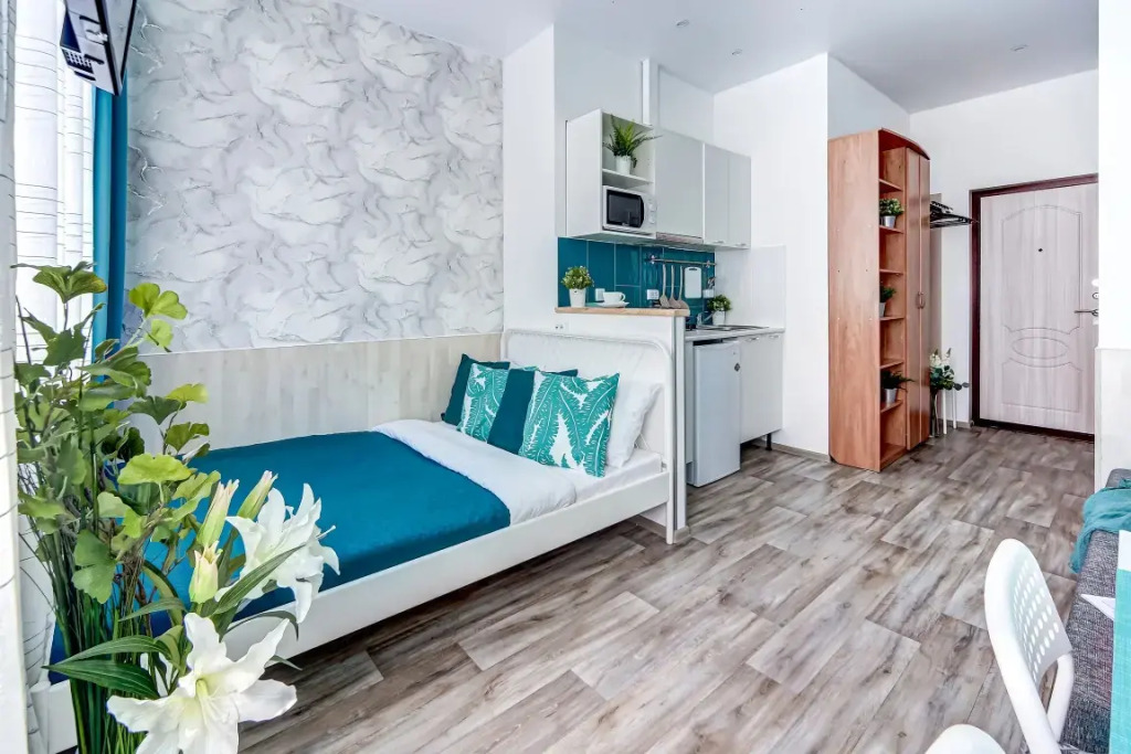 Фотография квартиры Апартаменты 1 Уютные на Пионерской Улице Петроградской Стороны (ЧК1)