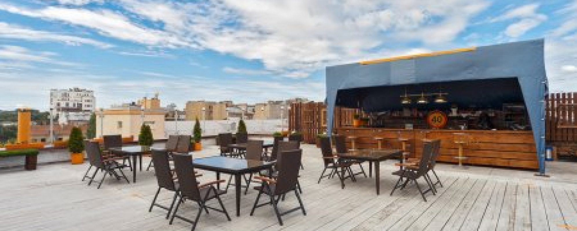 Фотографии летней террасы Музей современного искусства Артмуза VIP площадка на крыше