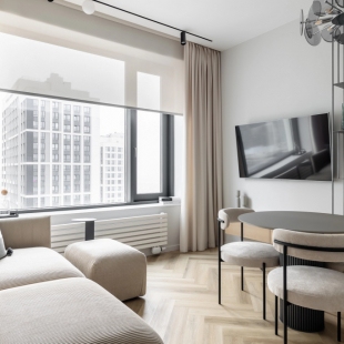 Фотография квартиры Апартаменты Calm Flatport около Москва-Сити