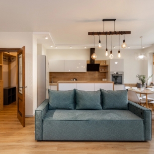 Фотография квартиры Апартаменты двухкомнатные рядом с метро и ТЦ Dana Mall