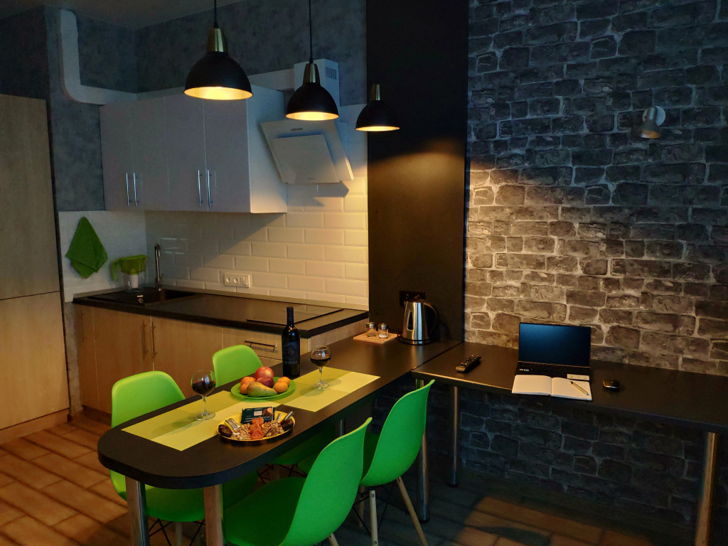 Фотография квартиры Квартира Просторные стильные апартаменты в центре с супер видом