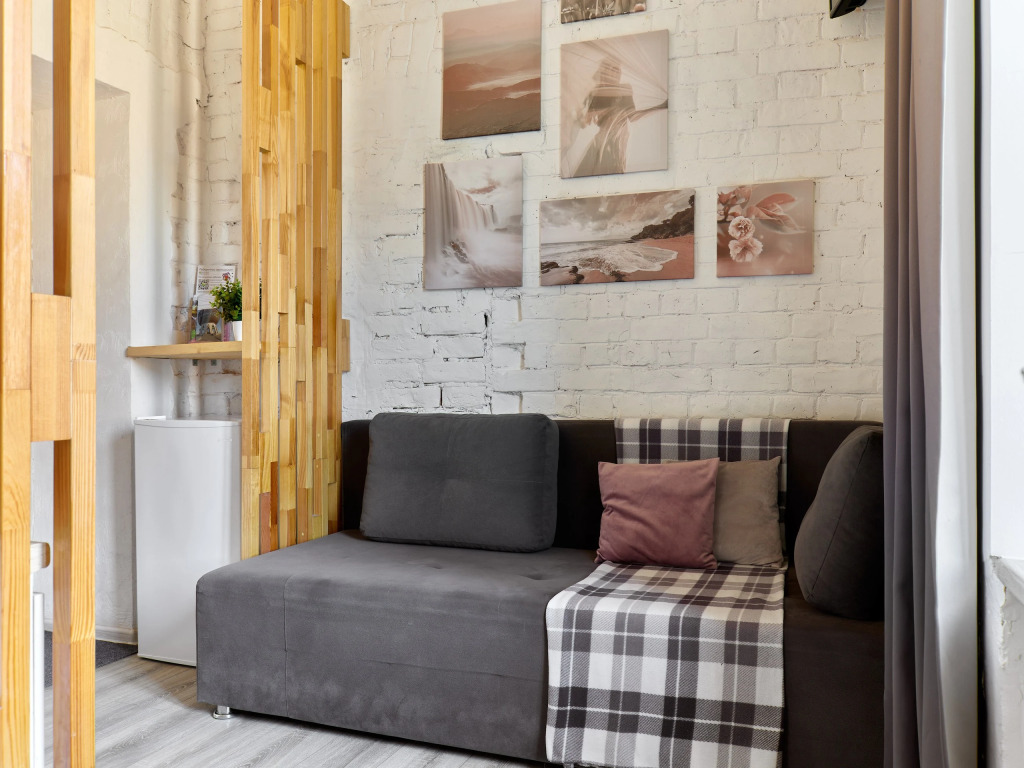 Фотография квартиры Апартаменты Rush in Aparts в Центре Казани Двухуровневые с Мини-кухней Своя Парковка