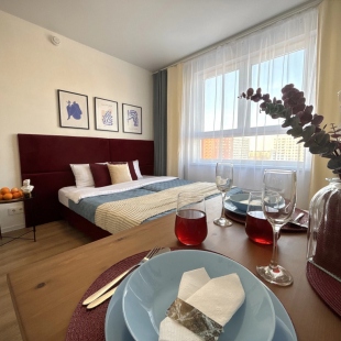 Фотография квартиры Апартаменты Двухместные для Пары и Семей для Командировочных