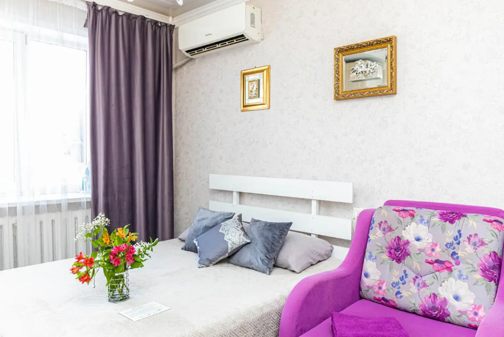 Фотография квартиры Квартира Студия на Абая | Wi-Fi | Кондиционер | Документы | Уют и сервис