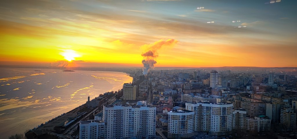 Фотография квартиры Апартаменты на 30 Этаже с Видом на Волгу и Город