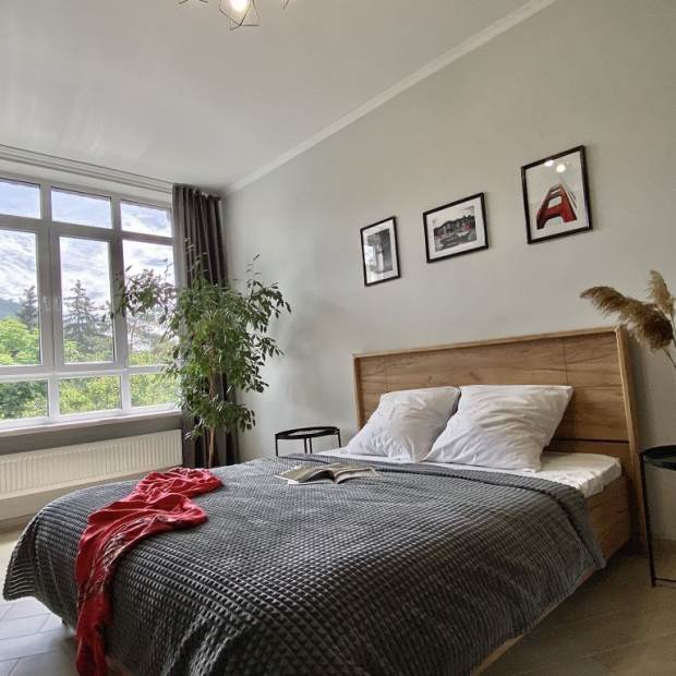 Фотографии квартиры 
            Апартаменты Однокомнатная квартира с видом на Машук