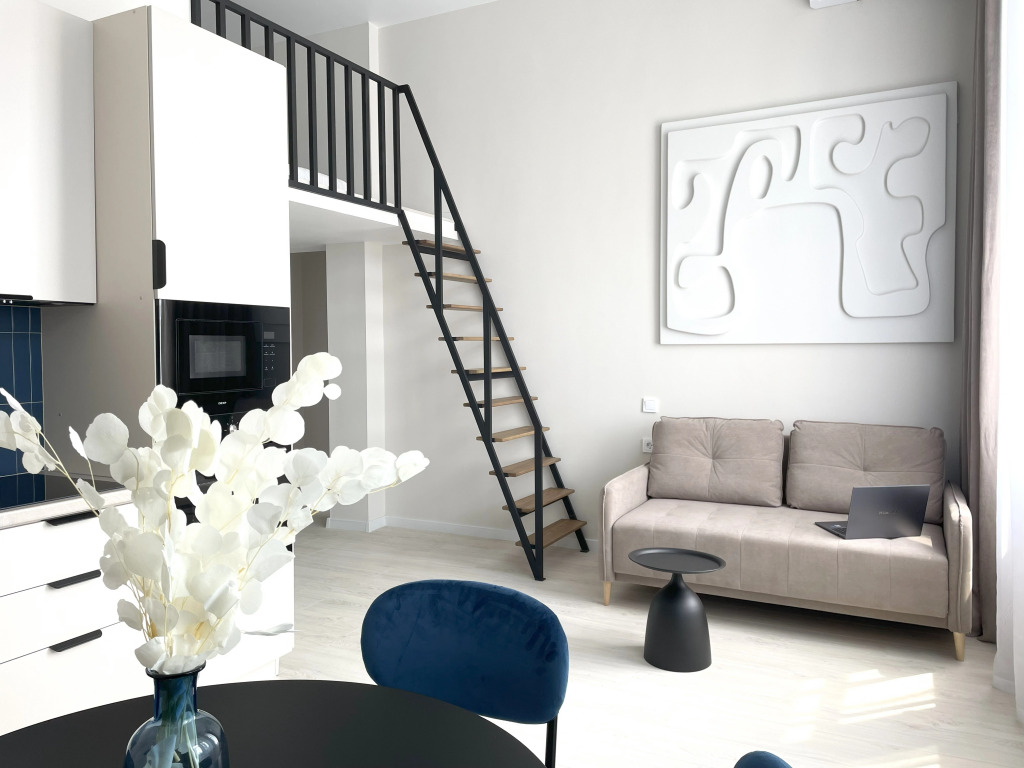 Фотография квартиры Квартира Двухуровневая дизайнерская в ЖК Ромекс