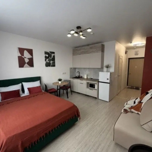 Фотография квартиры Квартира Уютная cтудия рядом с метро Чкaлoвскaя