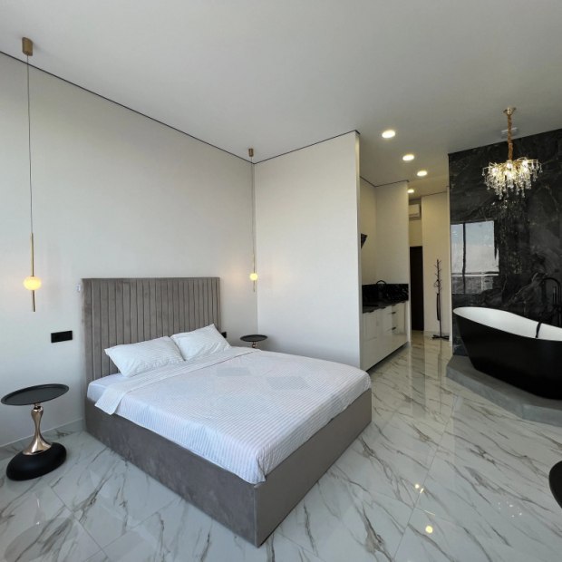 Фотографии квартиры 
            Апартаменты от ЭлитХаус24 в самом высоком здании Статус