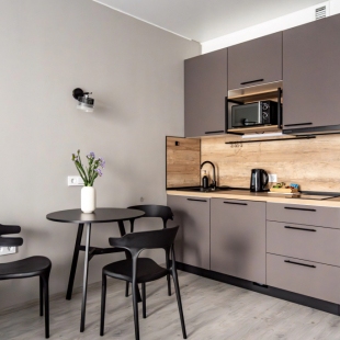 Фотография квартиры Апартаменты Plum на Васильевском острове Satin home