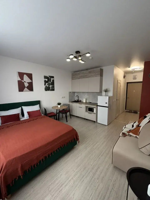 Фотография квартиры Квартира Уютная cтудия рядом с метро Чкaлoвскaя