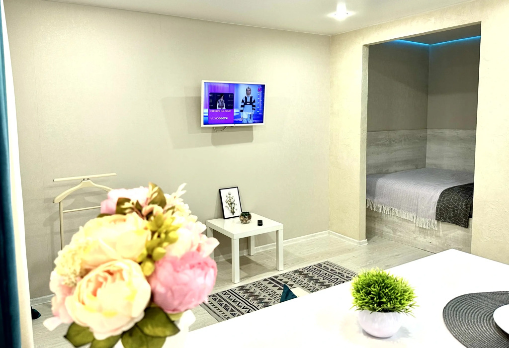 Фотография квартиры Квартира-студия рядом с ТЦ Тополь Сети апартаментов На время