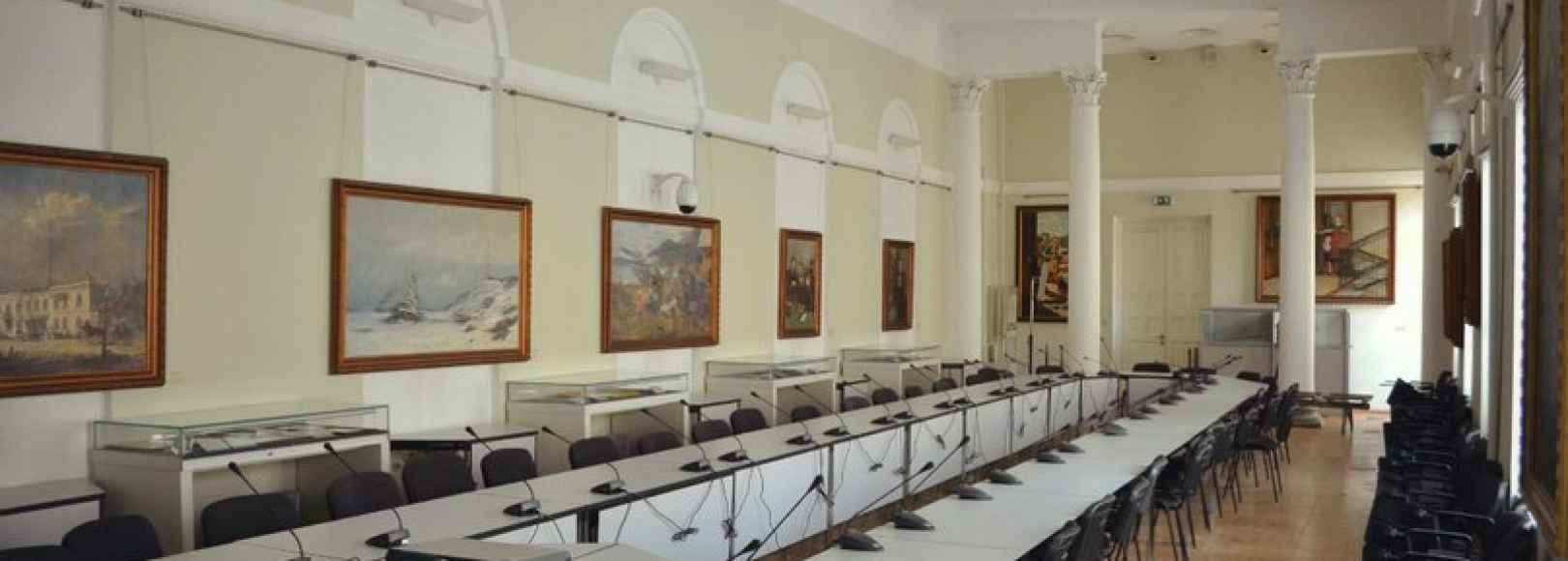 Фотография конференц-зала Малый конференц-зал Центрального музея связи имени А.С. Попова