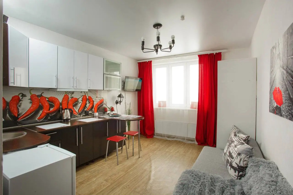 Фотография квартиры Апартаменты Свежо Comfort  Стильная Студия В Центре Нижнего (12 Этаж)