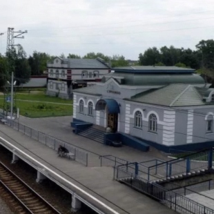 Фотография транспортного узла Станция Струнино