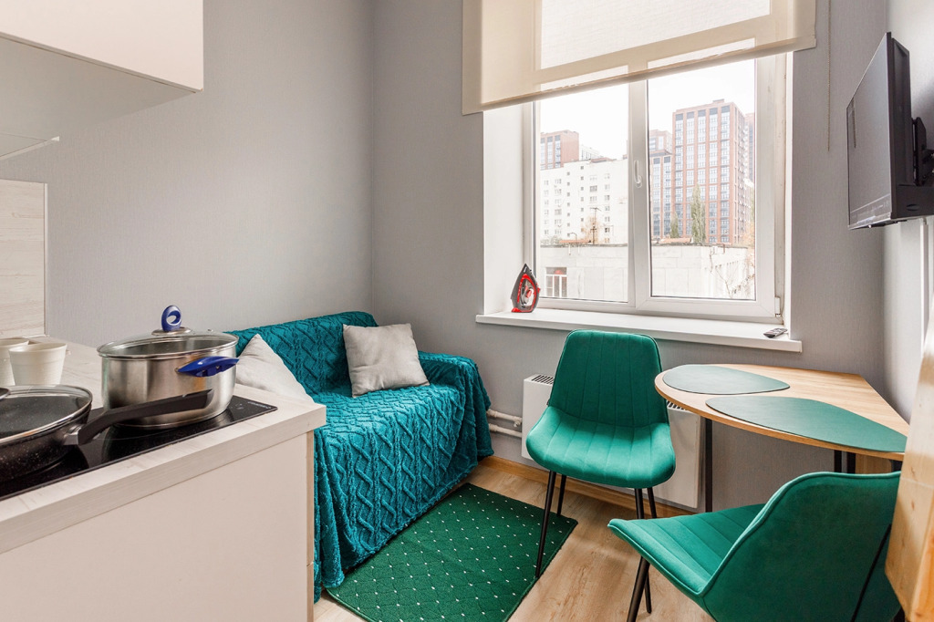 Фотография квартиры Апартаменты Apart-Real Hovrino Loft-2