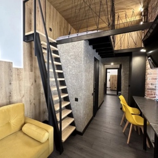 Фотография квартиры Апартаменты Двухуровневая Студия Лофт на Маяковского 17