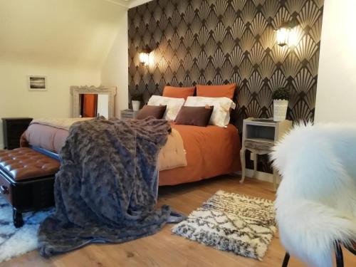 Фотография гостевого дома les roches du Cabellou 150M de la mer