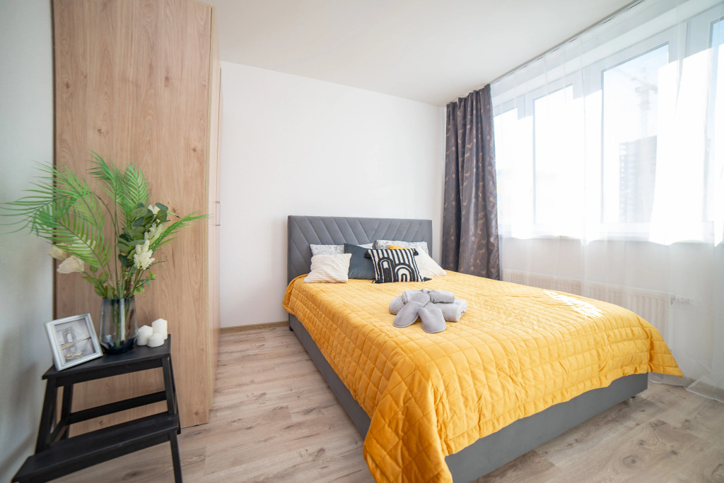 Фотография квартиры Квартира Евро-Двухкомнатная BeGuest на Академика Ландау 36