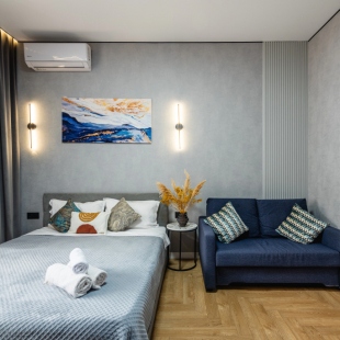 Фотография квартиры Апартаменты Меридиан Апартментс Сейфуллина 416 287